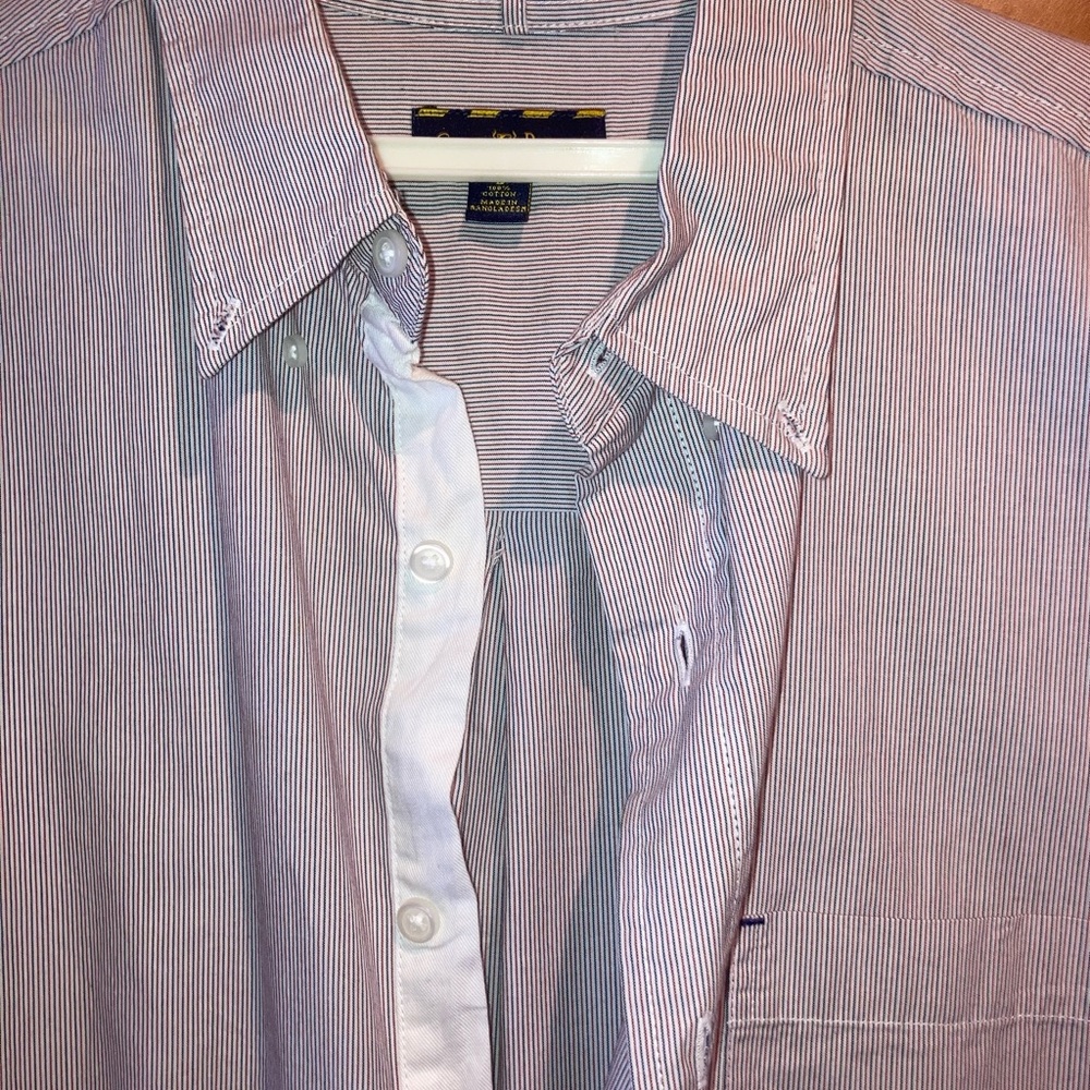 Club Room - Short sleeve Button down casual